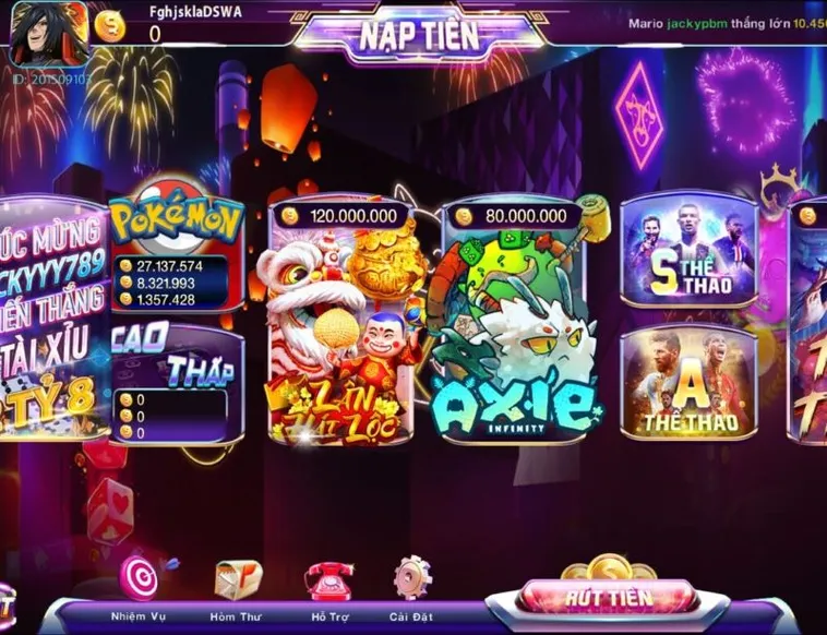 Cách Chơi Nổ Hũ Lân Hái Lộc Tại BSport Thắng Jackpot Khủng